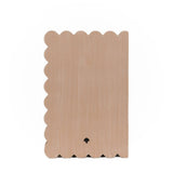 Devanie At Home (Formerly Adams & Co.) - 11015 -  decorative wood box SCALLOP Decor Organize