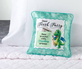 Lillian Rose - Green Dragon Tooth Fairy Pillow