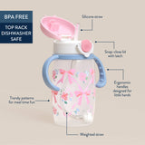 Itzy Ritzy - *NEW* Itzy Sips™ - Straw Cup With Snap-Close Lid: Giddy Up!
