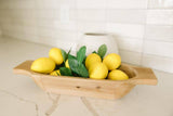 Devanie At Home (Formerly Adams & Co.) - 11733 - 17.15x3.25x6 wooden dough bowl,  KITCHEN