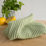 Now Designs by Danica - Ripple Sage Green Turkish Cotton Dishcloths Set of 2