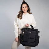 Itzy Ritzy - Dream Convertible™ Midnight Black Diaper Bag