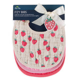 Itzy Ritzy - Itzy Bibs™ - 3-Pack: Strawberries + Cream