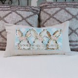 LuckyBird Apparel and Home - Spring Easter "Bunny Brothers" Pillow Swap: Lumbar / Pillow Swap