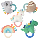 Itzy Ritzy - Ritzy Rattle Pal™ Plush Rattle Pal with Teether: Unicorn