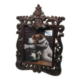 Wilco Home - Royal Orleans Hand-Carved Table Photo Frame: Whitewashed
