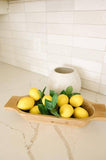 Devanie At Home (Formerly Adams & Co.) - 11733 - 17.15x3.25x6 wooden dough bowl,  KITCHEN