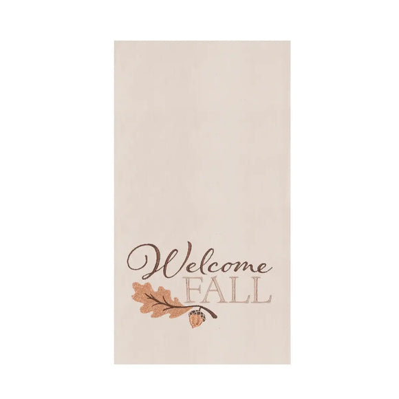 C&F Home - Fall/Harvest Welcome Fall Acorn Kitchen Towel
