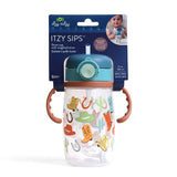 Itzy Ritzy - *NEW* Itzy Sips™ - Straw Cup With Snap-Close Lid: Giddy Up!