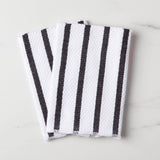 Now Designs by Danica - Basketweave Black Dishcloths Set of 2