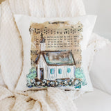 Spiritual "Amazing Grace Hymn" Pillow: 18"x18" / Pillow