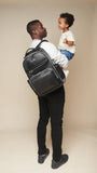 Itzy Ritzy - *NEW* Noir Boss Plus™ Backpack Diaper Bag