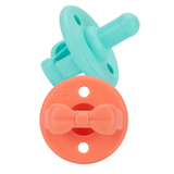 Itzy Ritzy - Sweetie Soother™ Pacifier Sets (2-pack): Coconut + Toffee