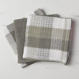 Now Designs by Danica - Check London Gray Waffle Dishcloths Set of 3