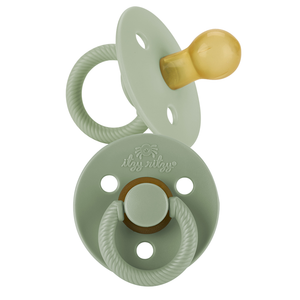 Itzy Ritzy - *NEW SIZE* Itzy Soother™ Natural Rubber Paci Sets: Succulent + Agave 6-18 M