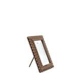 Devanie At Home (Formerly Adams & Co.) - 17025 - 6x8 wood scallop photo frame for 4x6 pic, espresso