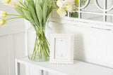 Devanie At Home (Formerly Adams & Co.) - 17027 - 8x10 wood SCALLOP photo frame for 5x7 pic Home Decor