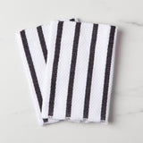 Now Designs by Danica - Basketweave Black Dishcloths Set of 2