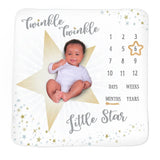 Lillian Rose - Lillian Rose Twinkle, Twinkle Baby Milestone Blanket