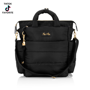 Itzy Ritzy - Dream Convertible™ Midnight Black Diaper Bag