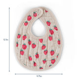 Itzy Ritzy - Itzy Bibs™ - 3-Pack: Strawberries + Cream