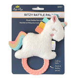 Itzy Ritzy - Ritzy Rattle Pal™ Plush Rattle Pal with Teether: Unicorn