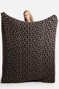 Fashion City - Leopard Print Luxury Soft Throw Blanket