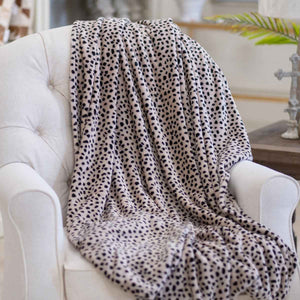 The Royal Standard - Cheetah Throw   Tan/Black   50x60