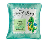 Lillian Rose - Green Dragon Tooth Fairy Pillow