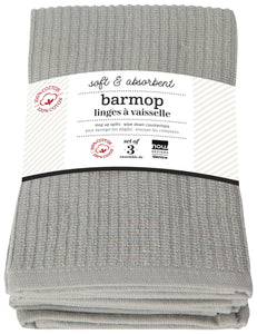 Now Designs by Danica - London Gray Barmops Set of 3