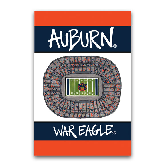 MAGNOLIA LANE - AU Stadium Flag